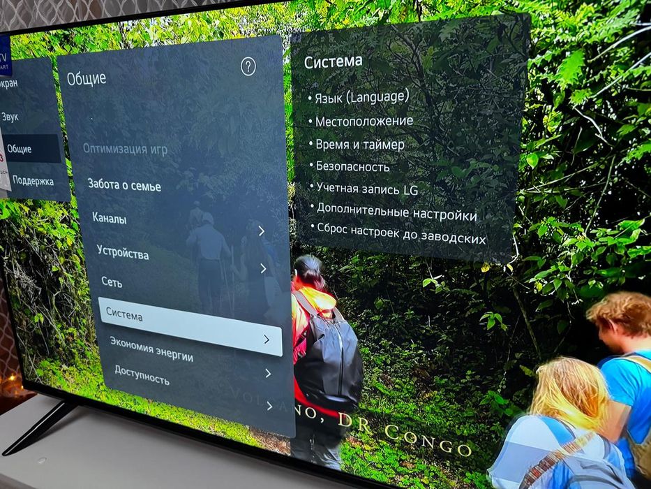 Новый smart tv с голосовым управлением большой экран 127 см