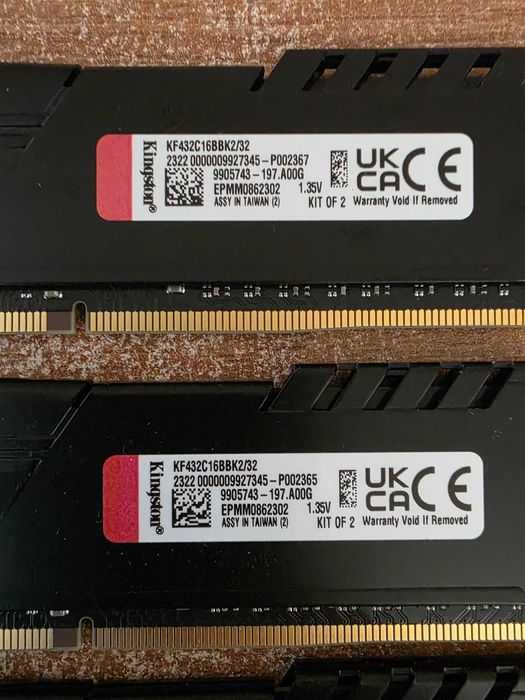 Kingston Fury Beast 64GB DDR4 3200MHz (4x16GB)