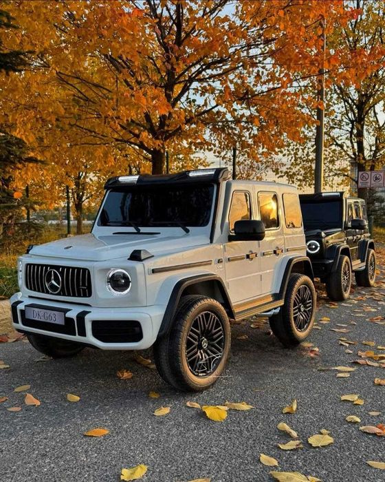 Детский электромобиль : Самый большооой Mercedes Benz G63 AMG