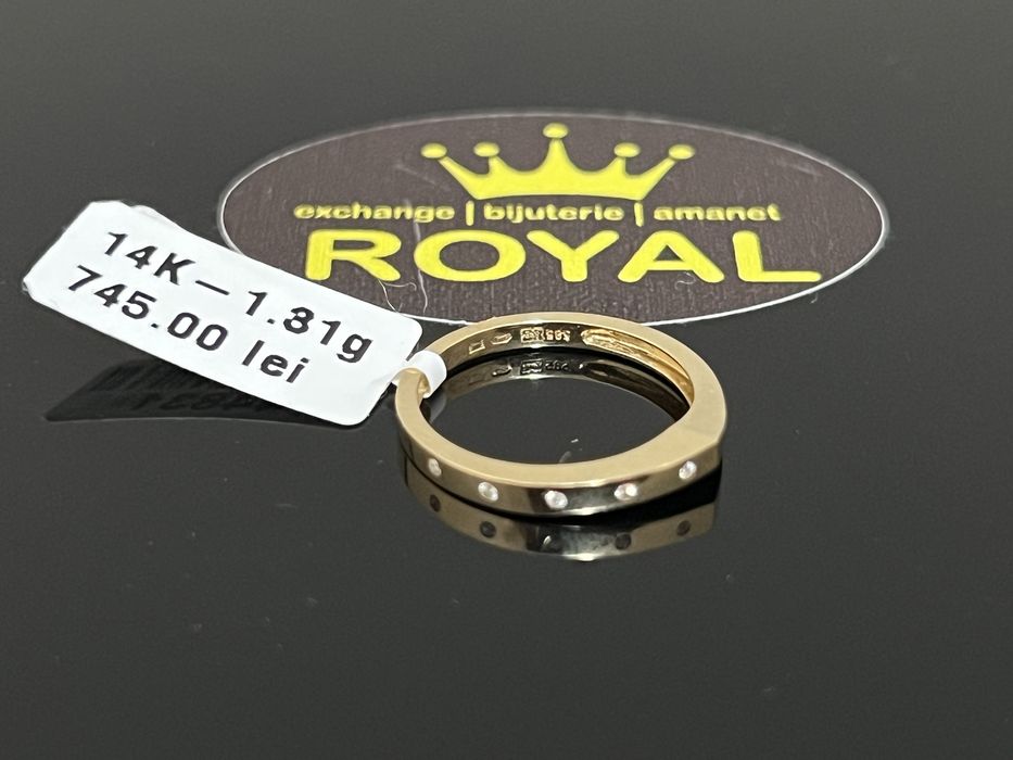 Bijuteria Royal CB : Inel dama aur 14k 1,31 grame