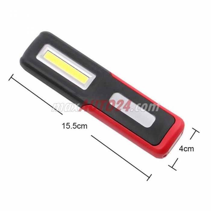 Работна LED Лампа ESEN99 с Батерия 1200mAh – USB Зареждане, до 3 часа работа и Стойка за Дом, Гараж, Къмпинг и Риболов