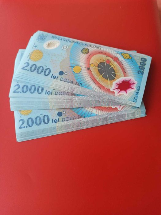 Colectie 3 bancnote consecutive eclipsa