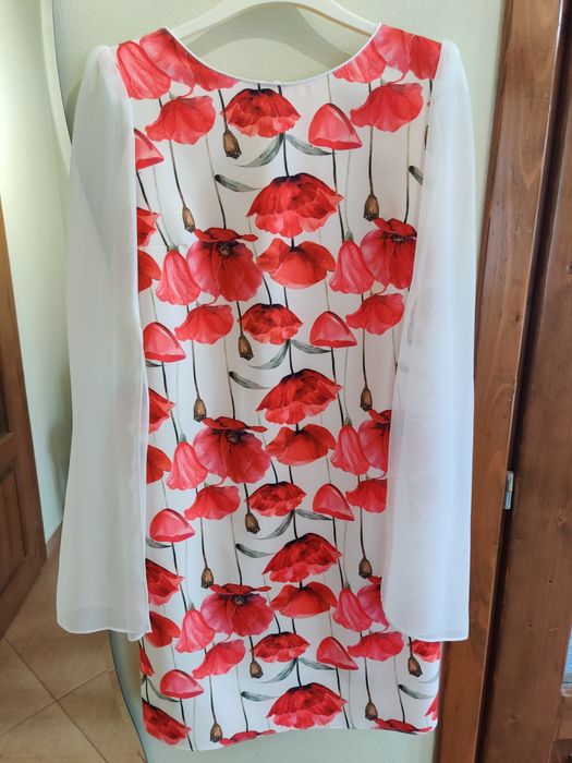 Rochie de ocazie cu imprimeu floral