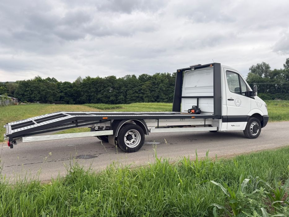 Titlu Mwrcedes Sprinter platforma auto/slep/trailer