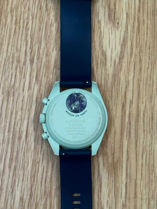 Ceas OMEGA x Swatch Speedmaster Moonwatch Mission on Earth