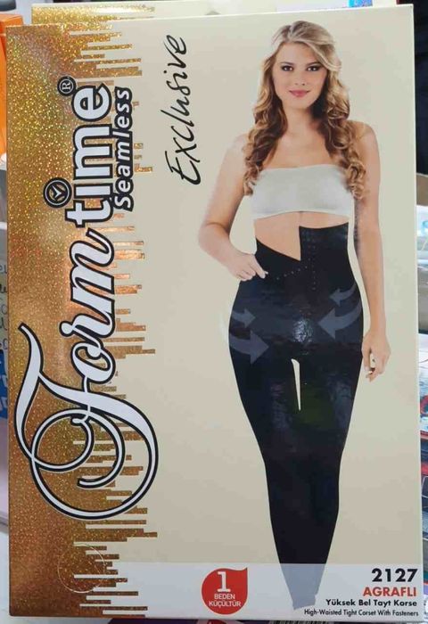 Лосина утягивающие с корсетом Турция