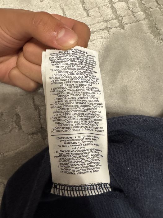 Navy nike tech fleece