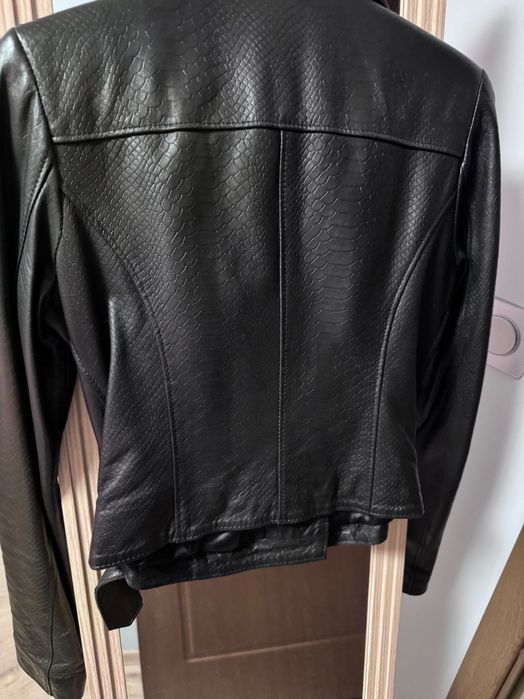 Естествена кожа пролетно яке