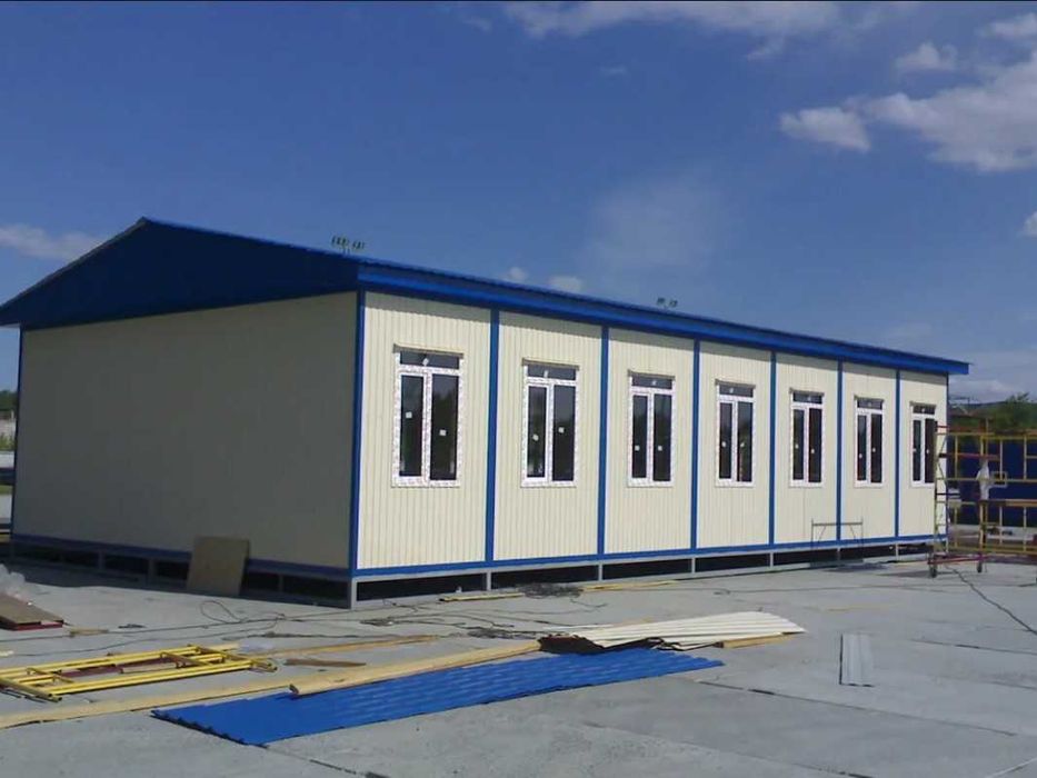 Вахтовый городок, общежитие строителей, холодильные помещения и др.