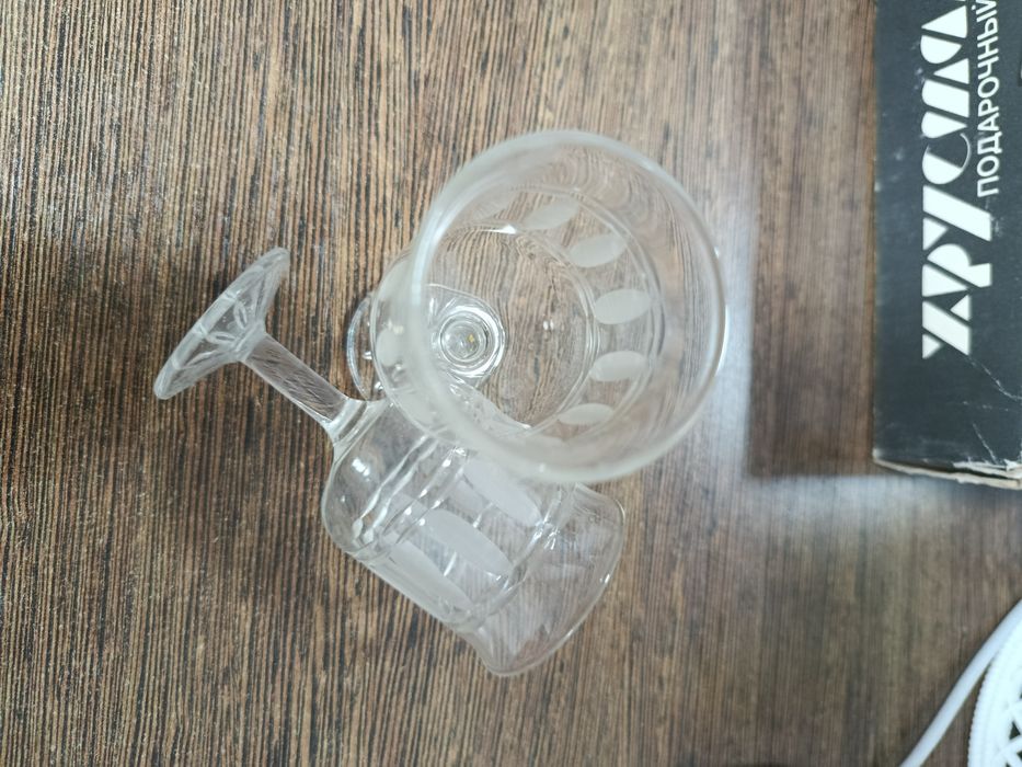 Продам советский хрусталь рюмки