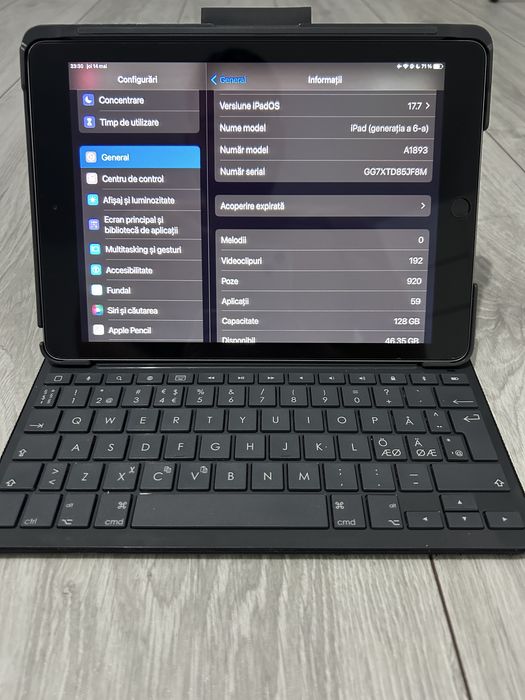 iPad 6 gen 128gb Wi Fi