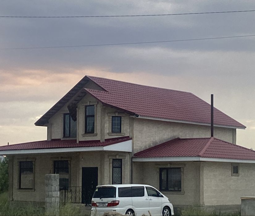 Продам дом село Байсерке, школа, садик, остановка рядом