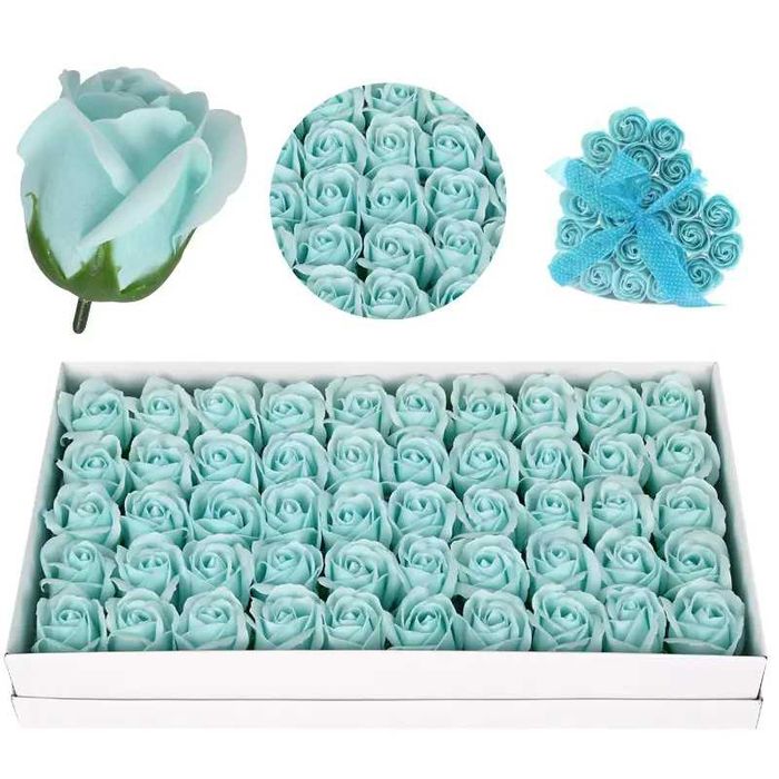 Рози и Карамфили от сапун 50броя-30лв