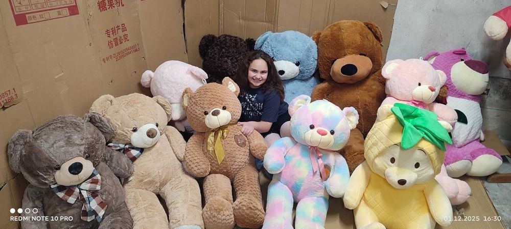 Големи плюшени мечета 120 см.