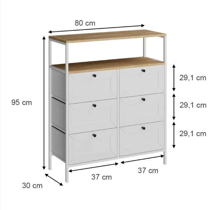 Комод/скрин метална рамка Vicco