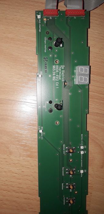 Vand placa electronica centrala-- De. Dietrich CITY 2.24 GN