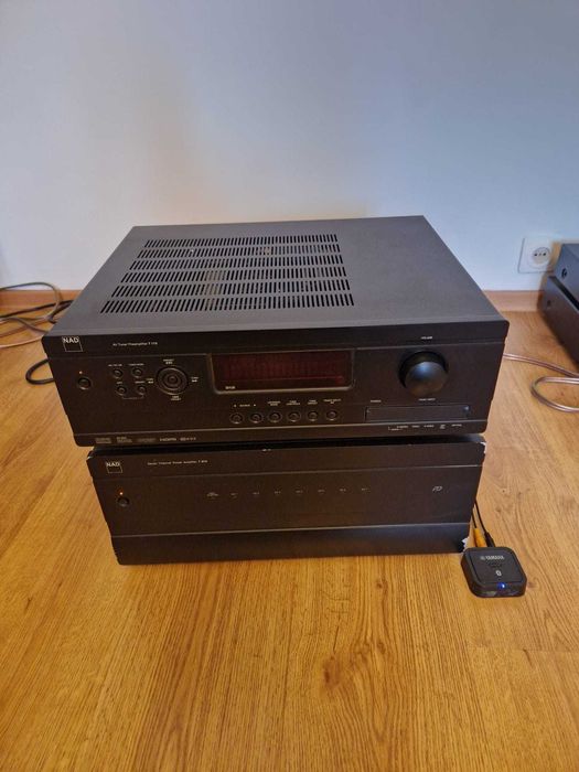 Aproape 50 kg de NAD Power! Amplificator NAD T975 + Preamplif NAD T175 ...