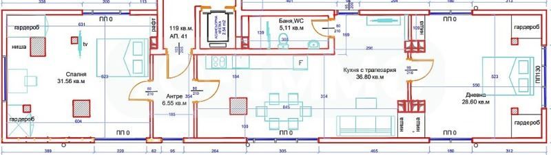 Продава се Тристаен апартамент в Бяла - 136 кв.м за 956 €/кв.м - Снимка #8