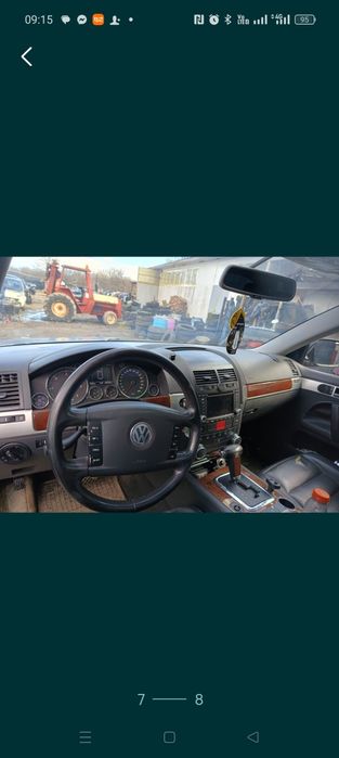 Piese cutie cardan grup fuzeta stop egr haion jug toba  capota turbina injectoare motor ecu geam arcuri  radiatoare jug Touareg 2.5 bac