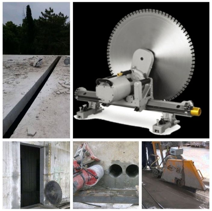 Алмазное резка Бетон кесиш бетон тешиш бетон бузиш хизмати отверстие