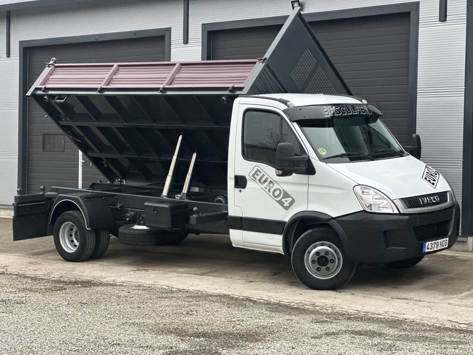 Iveco Daily Basculabil Pe Cutie 65c15 3.0 150cp Clima Bena 450~Spania~
