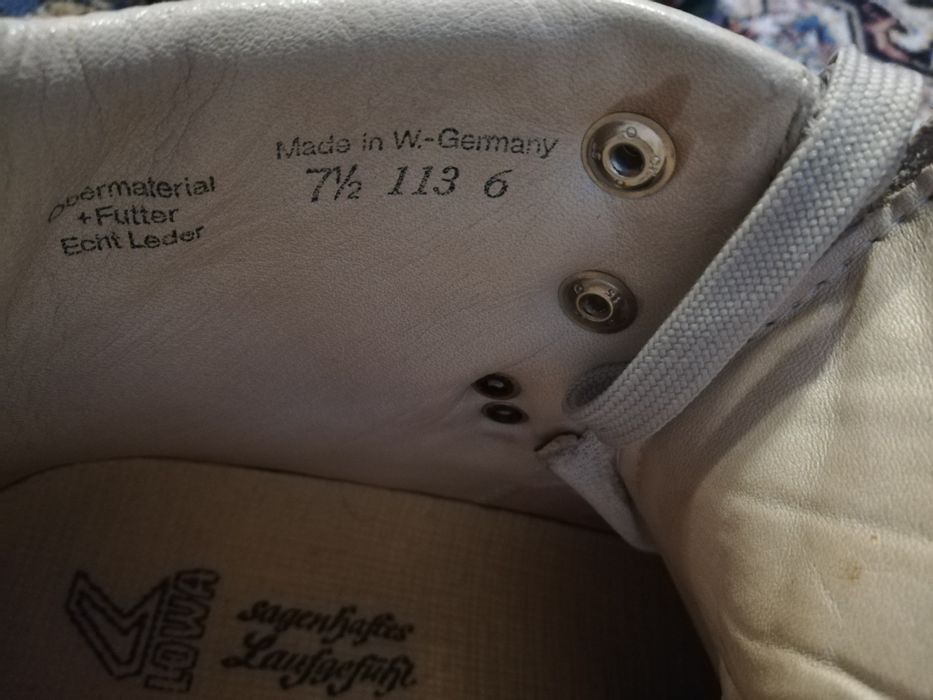 Ghete piele Lowa mar 41 1/2