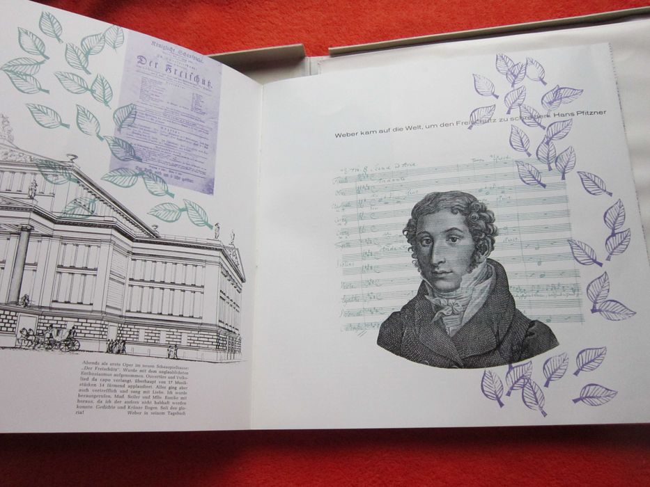 rar vinil Carl Maria von Weber Der Freischutz 3LP Germania 1959