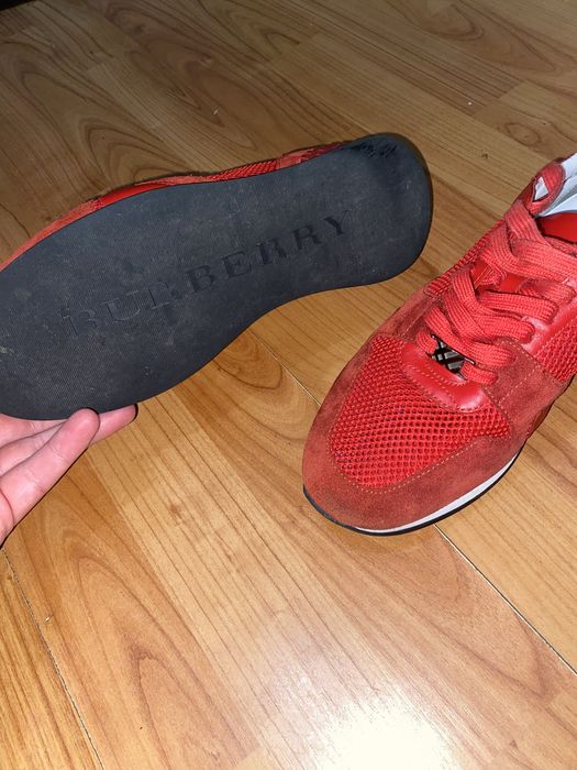 Burberry Red Mesh
