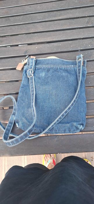 Малка дънкова чанта Benetton