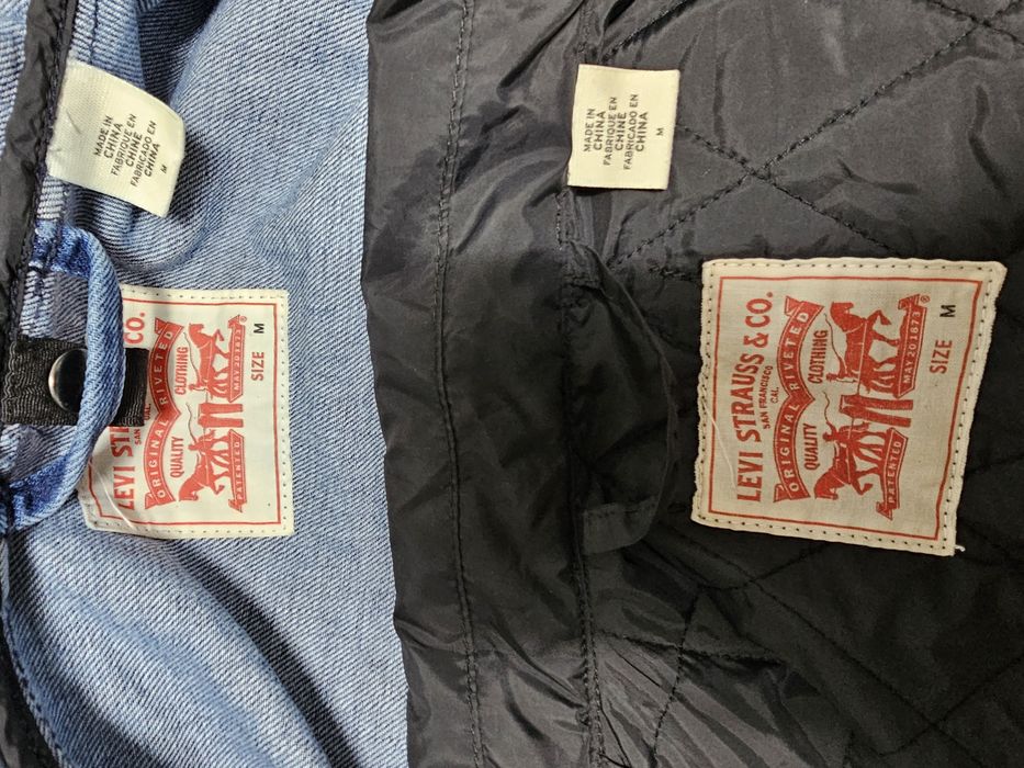 Продам джинсовую куртку Levi's