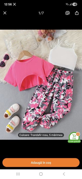 Costum din 3 piese pentru fete
