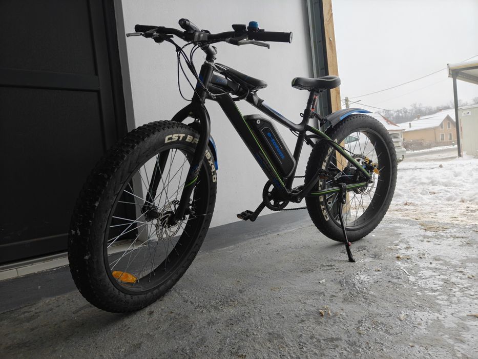 Bicicletă electeică marca E-totem, cu motor Bafang