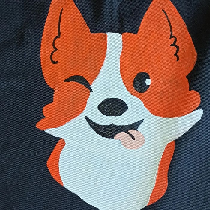 Сумка шоппер с рисунком