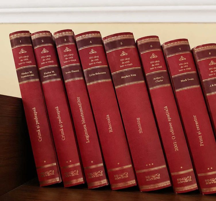 Colecția „101 cărți de citit într-o viață” – Volumele 1-23 – Biblioteca Adevărul