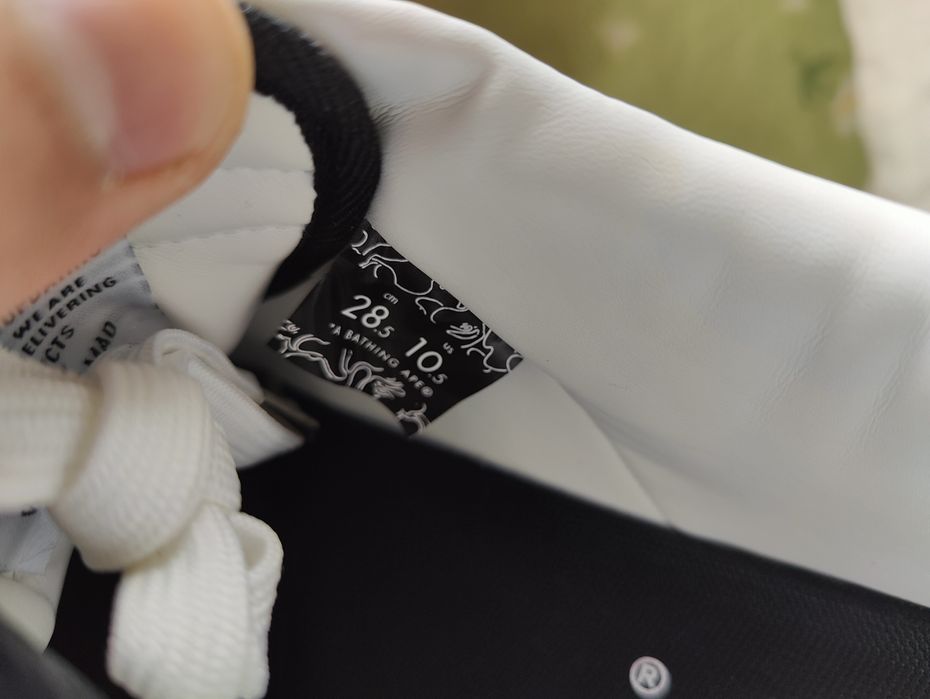 Мъжки обувки a Bathing Ape Bape Sta Low черни