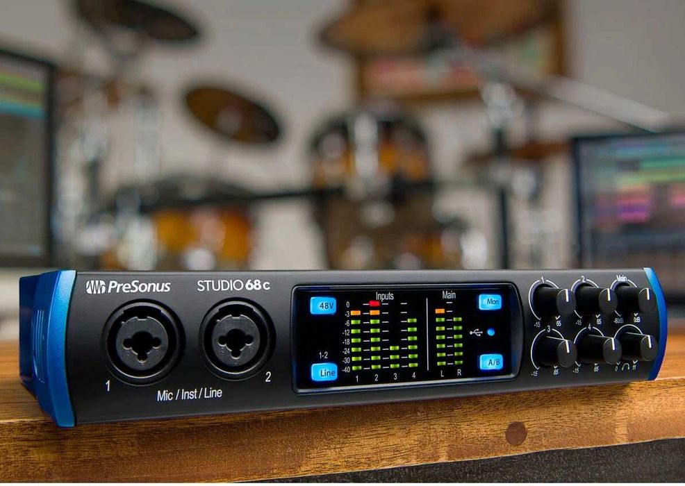 Профессиональный аудиоинтерфейс Presonus Studio 68C