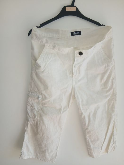 Vand pantaloni bumbac 3/4 de vara barbati masura XL putin purtati stare perfecta