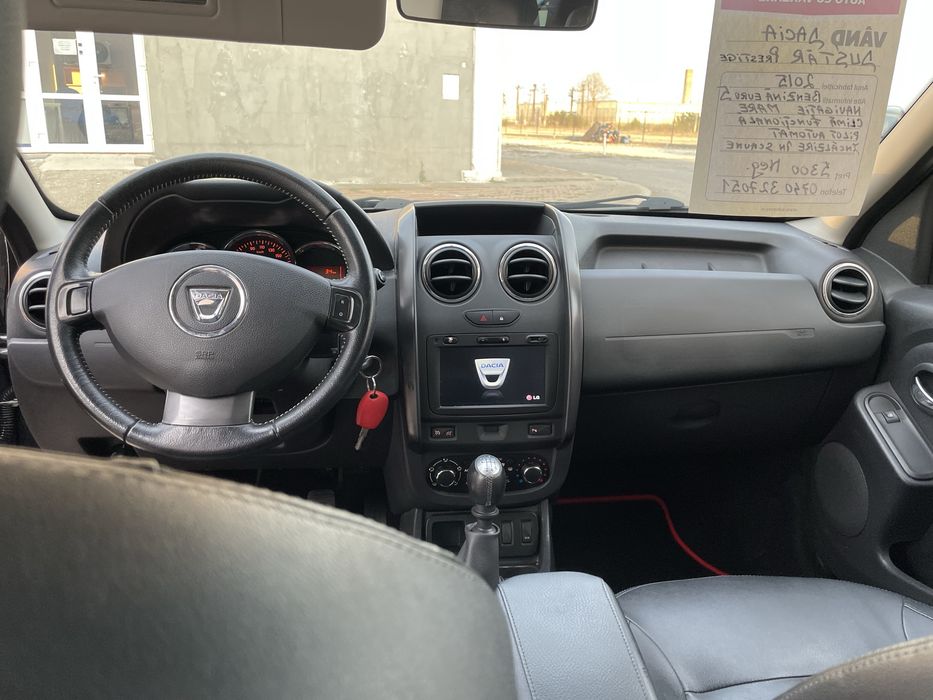 Dacia Duster Prestige benzina an fab 2015 euro 5 inport germania