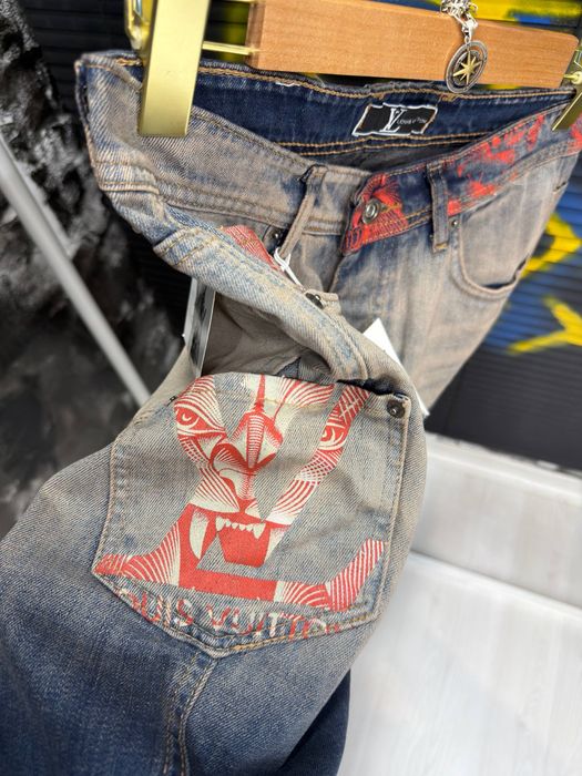 Bermude de blugi Louis Vuitton Calitate TOP