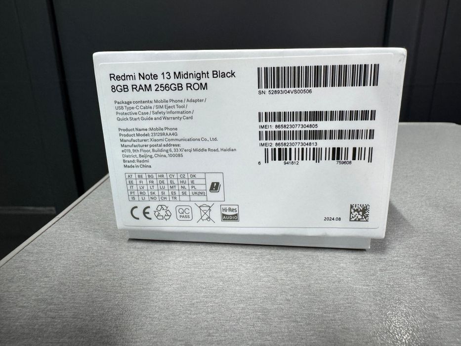 Redmi note 13 телефон