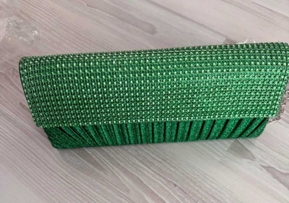Vand geanta plic verde Nou