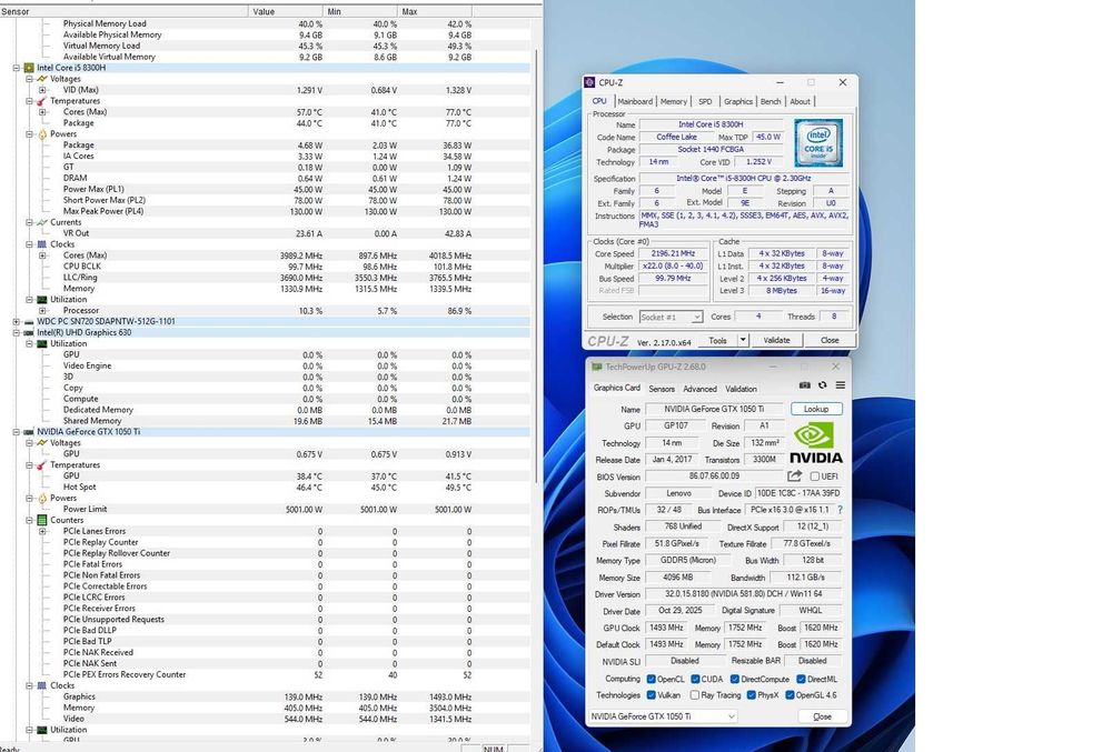 Placa de baza laptop Lenovo Legion Y530-144Hz- NM-B702