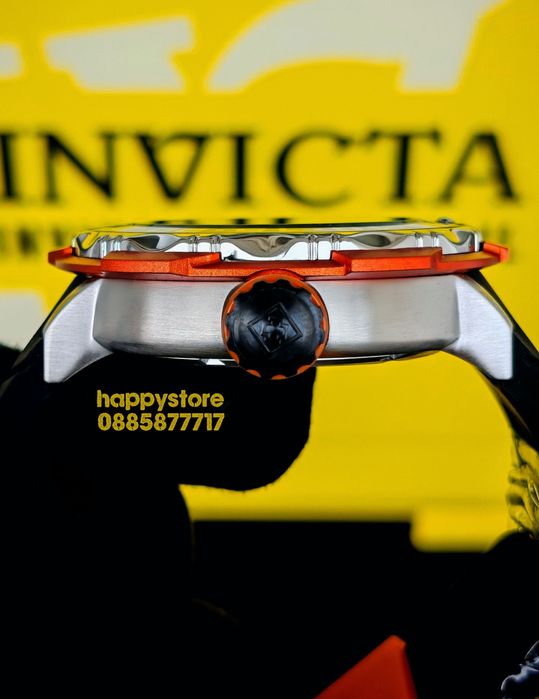 INVICTA Chrononaut Orange 52 mm, Инвикта нов ръчен часовник