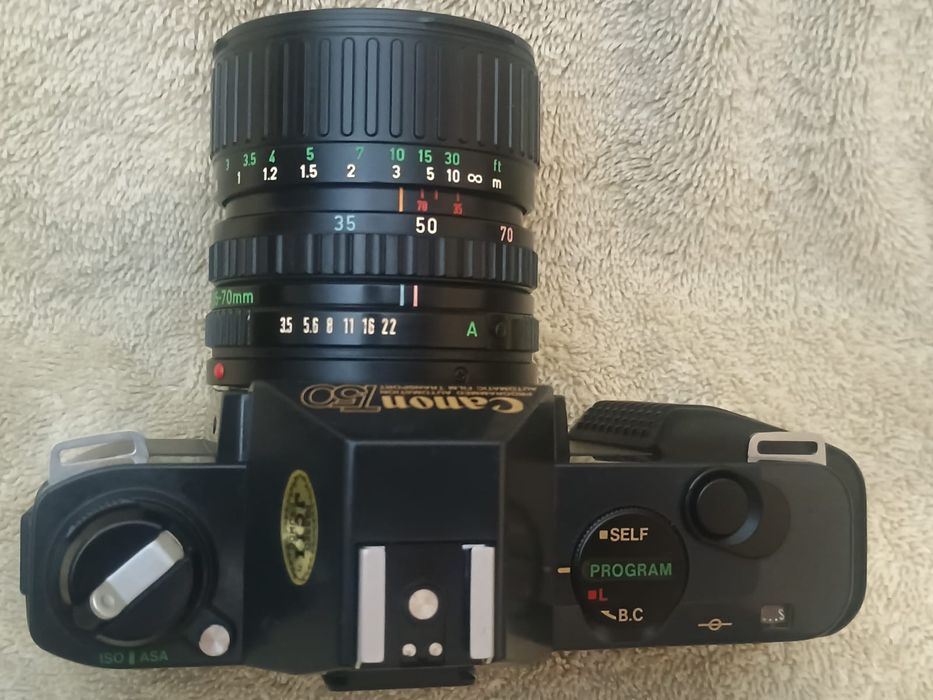 Aparat foto Canon T50 cu 2 obiective