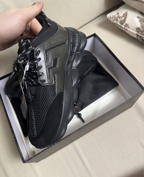 *START VARA* Versace Chain Reaction Black ( Verificare Colet)