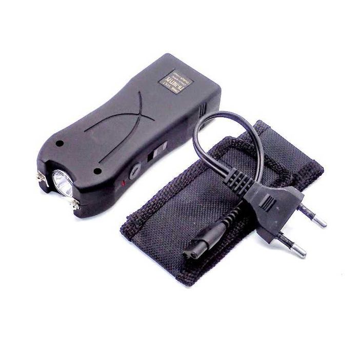 Компактен, но мощен електрошок с LED фенерче 2 в 1 и калъф - Mini Type