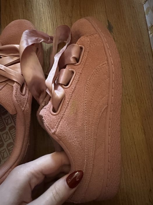 Велурени кецове Puma