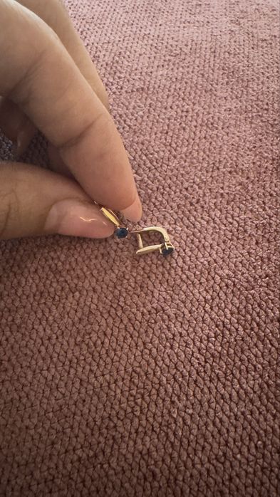 Детские сережки 585 проба