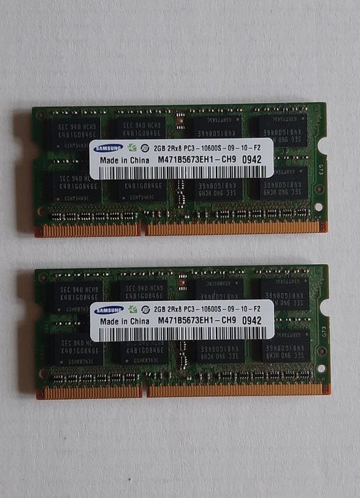 Memori RAM 16GB PC3 - 10600R Server / PC3-10600S Laptop