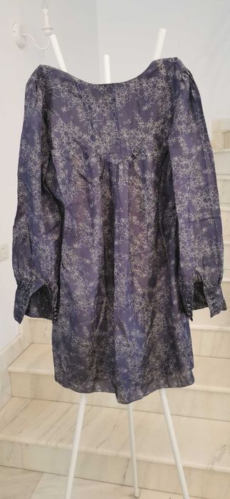 Vand rochie de plaja, tip cămașă Pepe Jeans, măsură M-L, matase